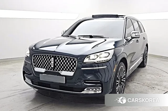 Lincoln Aviator 2nd generation 2020 Синий из Кореи