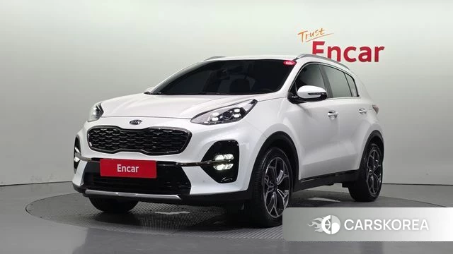 Kia Sportage The Bold 2019 Белый из Кореи