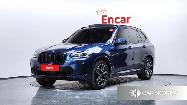 BMW X3 (G01) 2022 Синий из Кореи