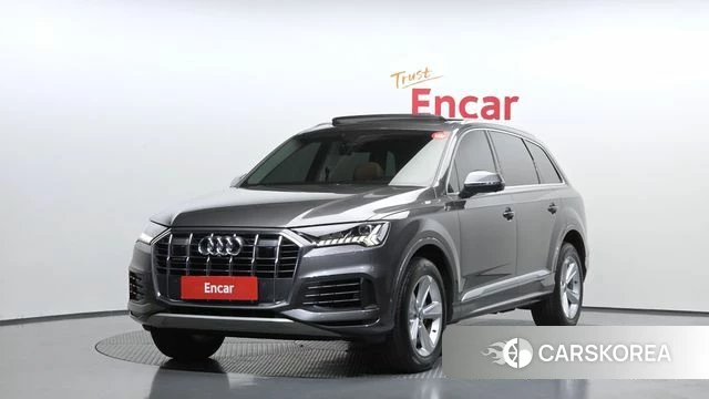 Audi Q7 (4M) 2021 Серый из Кореи