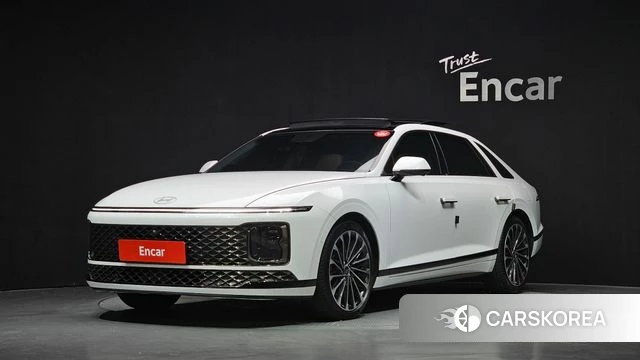 Hyundai Grandeur (GN7) 2023 Белый из Кореи