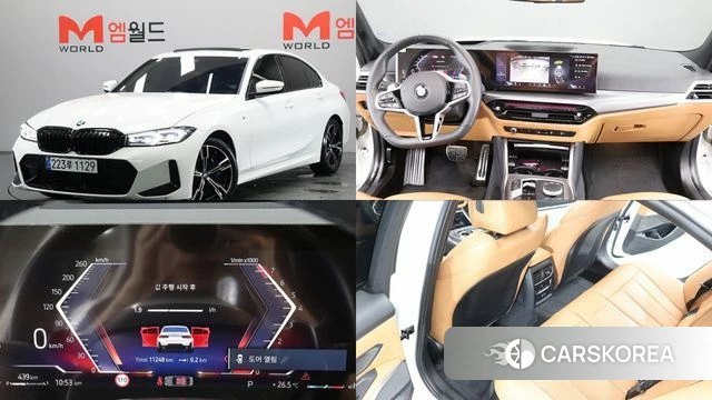 BMW 3 Series (G20) 2024 Белый из Кореи