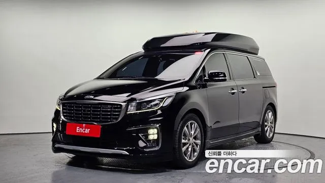 Kia The New Carnival 2019 Черный из Кореи