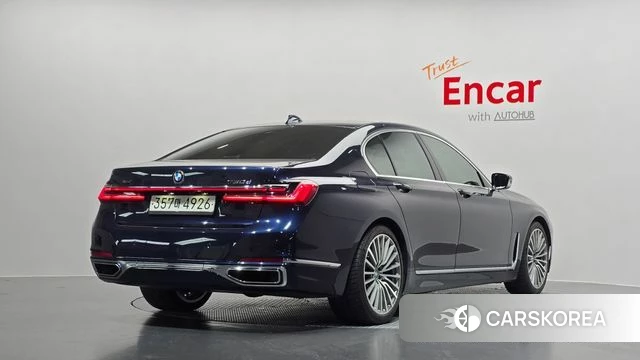 BMW 7 Series (G11) 2020 Синий из Кореи