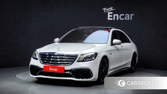 Mercedes-Benz S-Class W222 2018 Белый из Кореи