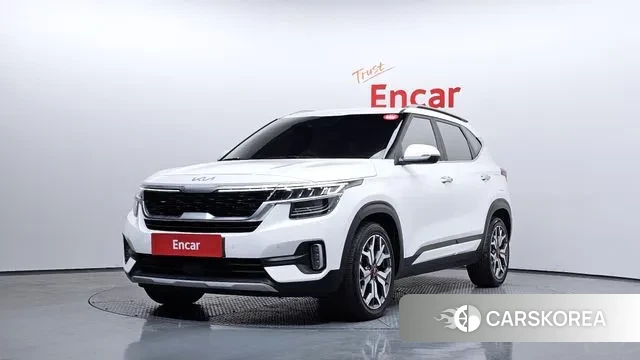 Kia Seltos 2022 Белый из Кореи