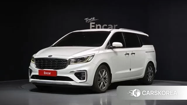 Kia The New Carnival 2018 Белый из Кореи
