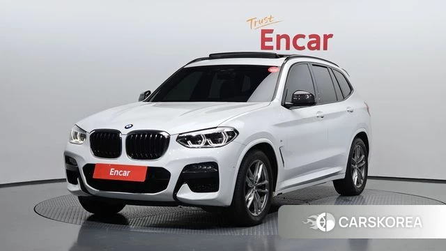 BMW X3 (G01) 2021 Белый из Кореи