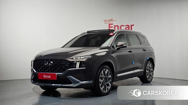 Hyundai The New Santa Fe 2020 Серый из Кореи