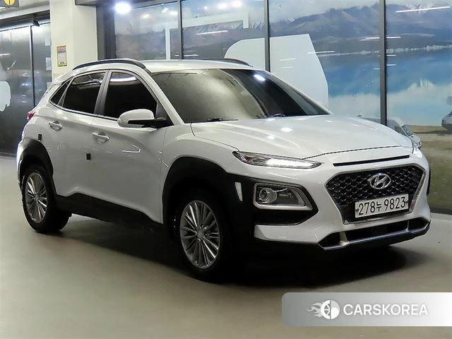 Hyundai Kona 2019 Белый из Кореи