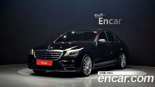 Mercedes-Benz S-Class W222 2018 Черный из Кореи