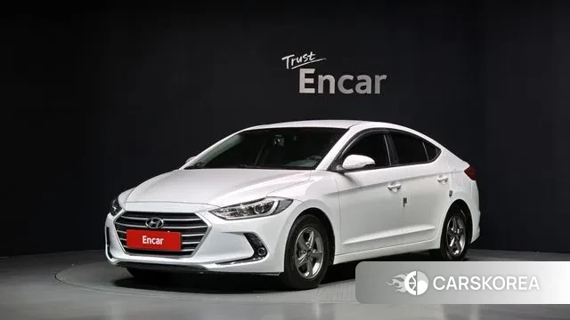 Hyundai Avante AD 2018 Белый из Кореи