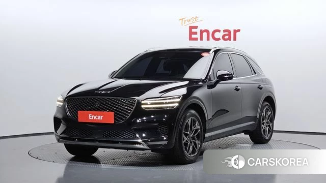Genesis GV70 2021 Черный из Кореи