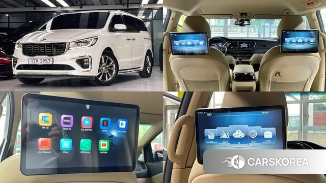 Kia The New Carnival 2018 Белый из Кореи
