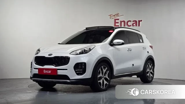 Kia Sportage 4th Generation 2018 Белый из Кореи