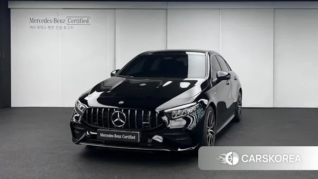 Mercedes-Benz A-Class W177 2024 Черный из Кореи