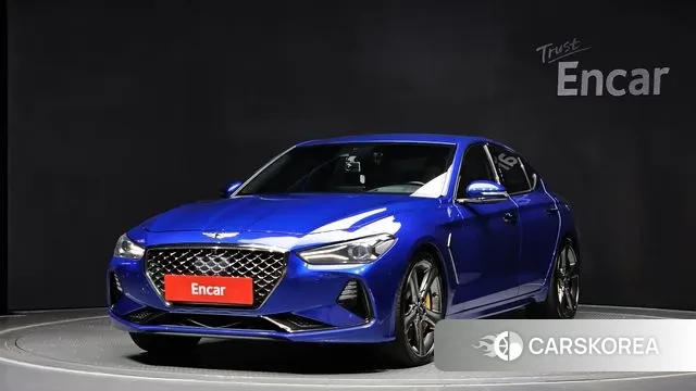 Genesis G70 2018 Синий из Кореи