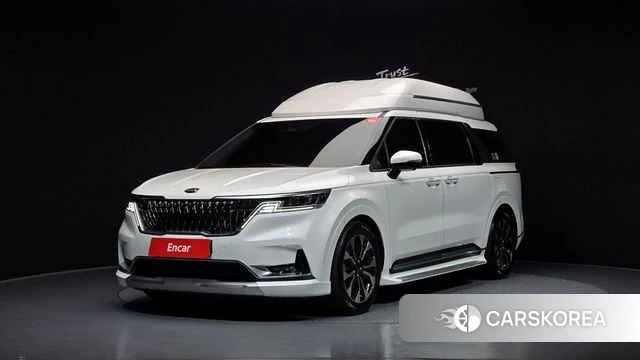 Kia Carnival 4th generation 2021 Белый из Кореи