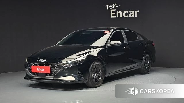 Hyundai Avante (CN7) 2021 Черный из Кореи