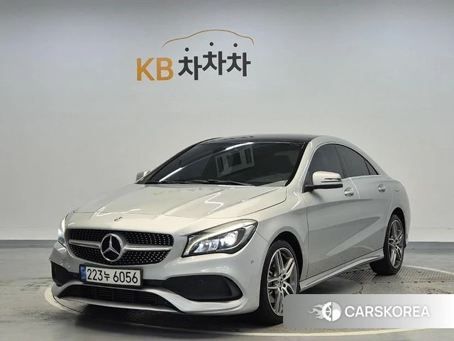 Mercedes-Benz CLA-Class C117 2018 Серебряный из Кореи