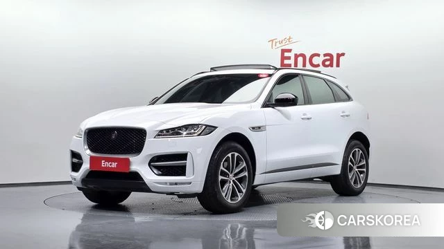 Jaguar F-PACE 2019 Белый из Кореи