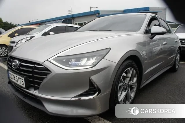 Hyundai Sonata (DN8) 2021 Серебряный из Кореи