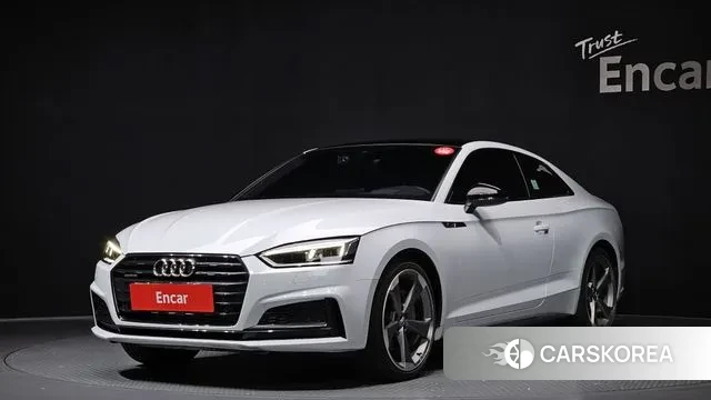 Audi A5 (F5) 2019 Белый из Кореи