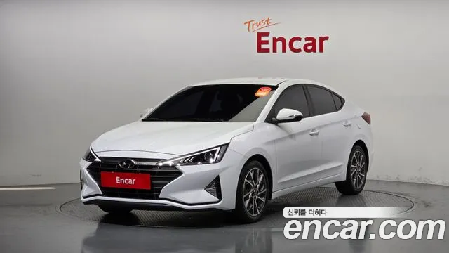 Hyundai The New Avante AD 2018 Белый из Кореи