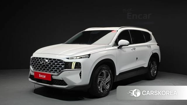 Hyundai The New Santa Fe 2021 Белый из Кореи
