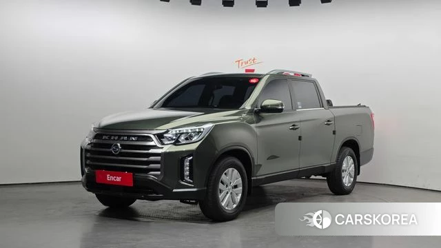 Ssangyong The New Rexton Sports Cannes 2022 Темно-зеленый из Кореи