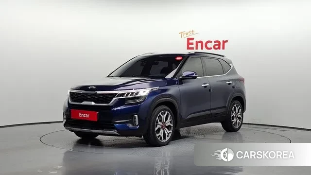 Kia Seltos 2019 Синий из Кореи