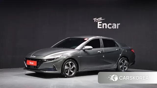 Hyundai Avante (CN7) 2022 Серый из Кореи