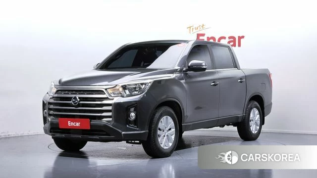 Ssangyong The New Rexton Sport 2021 Серый из Кореи