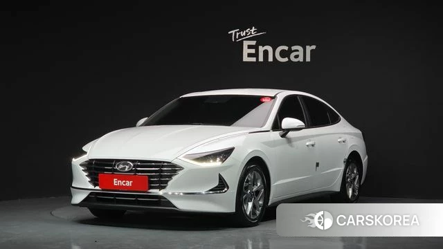 Hyundai Sonata (DN8) 2019 Белый из Кореи