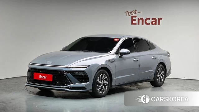 Hyundai Sonata D Edge Hybrid (DN8) 2024 Небесно-голубой из Кореи