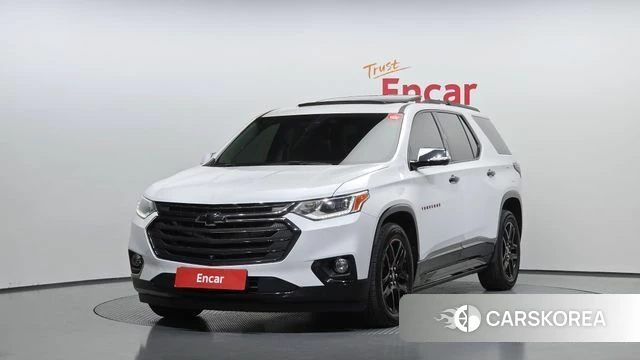 Chevrolet (GM Daewoo) Traverse 2021 Белый из Кореи