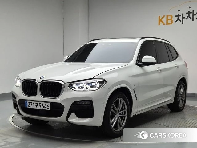 BMW X3 (G01) 2021 Белый из Кореи