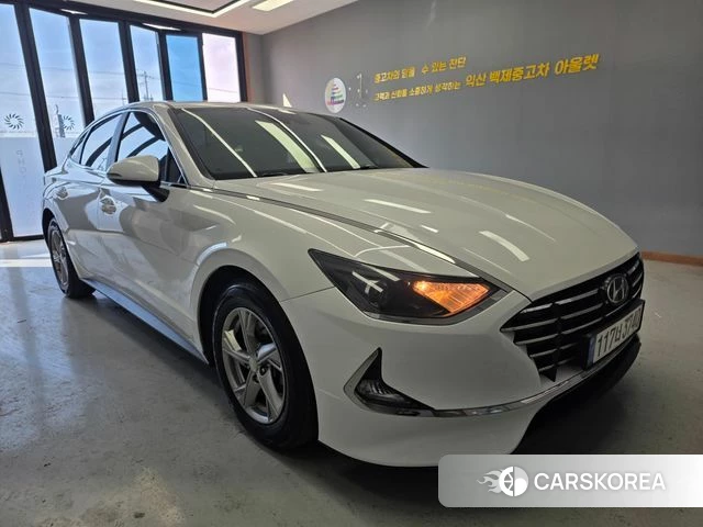 Hyundai Sonata (DN8) 2019 Белый из Кореи
