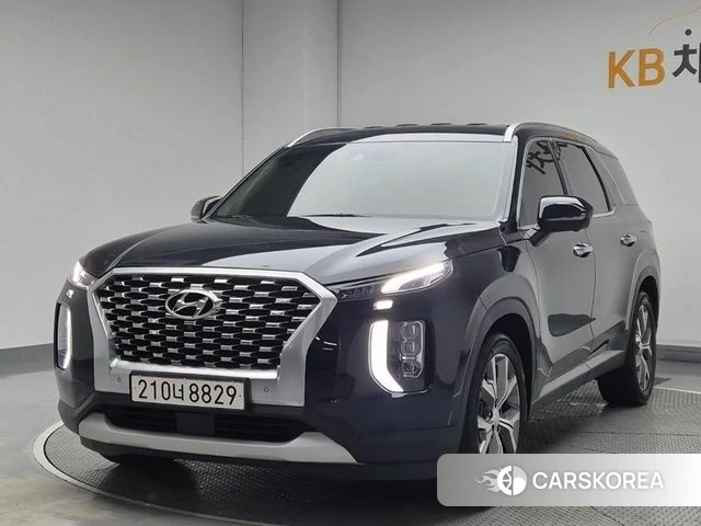 Hyundai Palisade 2021 Черный из Кореи