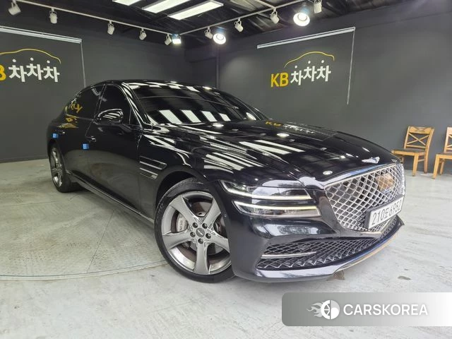 Genesis G80 (RG3) 2022 Черный из Кореи