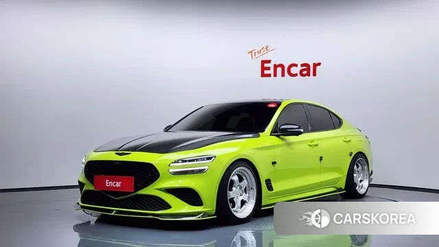 Genesis The New G70 2021 Зеленый из Кореи