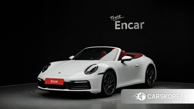 Porsche 911(992) 2021 Белый из Кореи