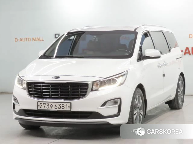 Kia The New Carnival 2019 Белый из Кореи