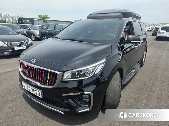 Kia The New Carnival 2019 Черный из Кореи