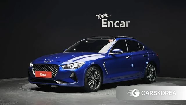 Genesis G70 2018 Синий из Кореи