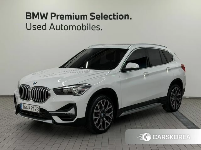 BMW X1 (F48) 2022 Белый из Кореи