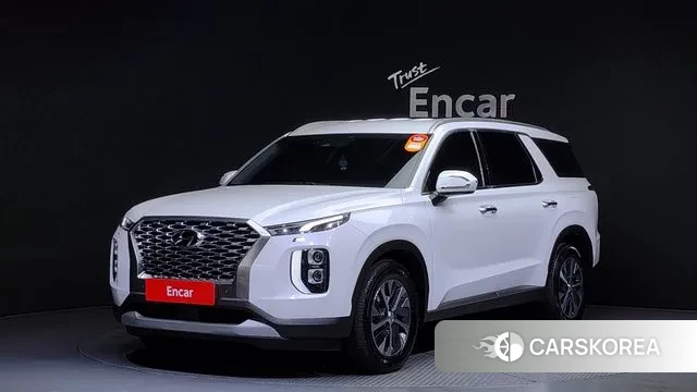 Hyundai Palisade 2021 Белый из Кореи