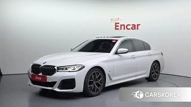BMW 5 Series (G30) 2021 Белый из Кореи