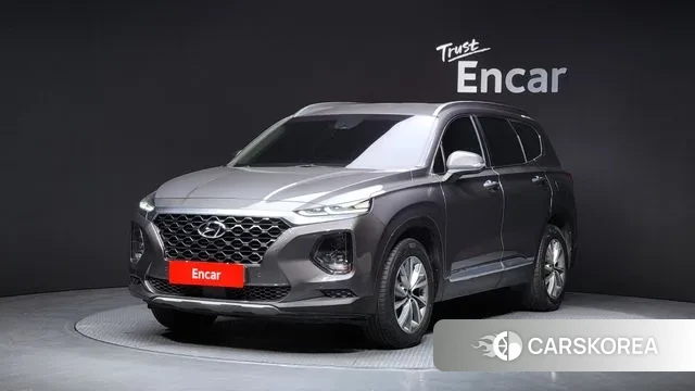Hyundai Santa Fe TM 2019 Серый из Кореи