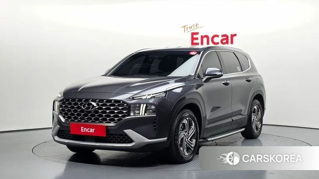 Hyundai The New Santa Fe 2021 Синий из Кореи
